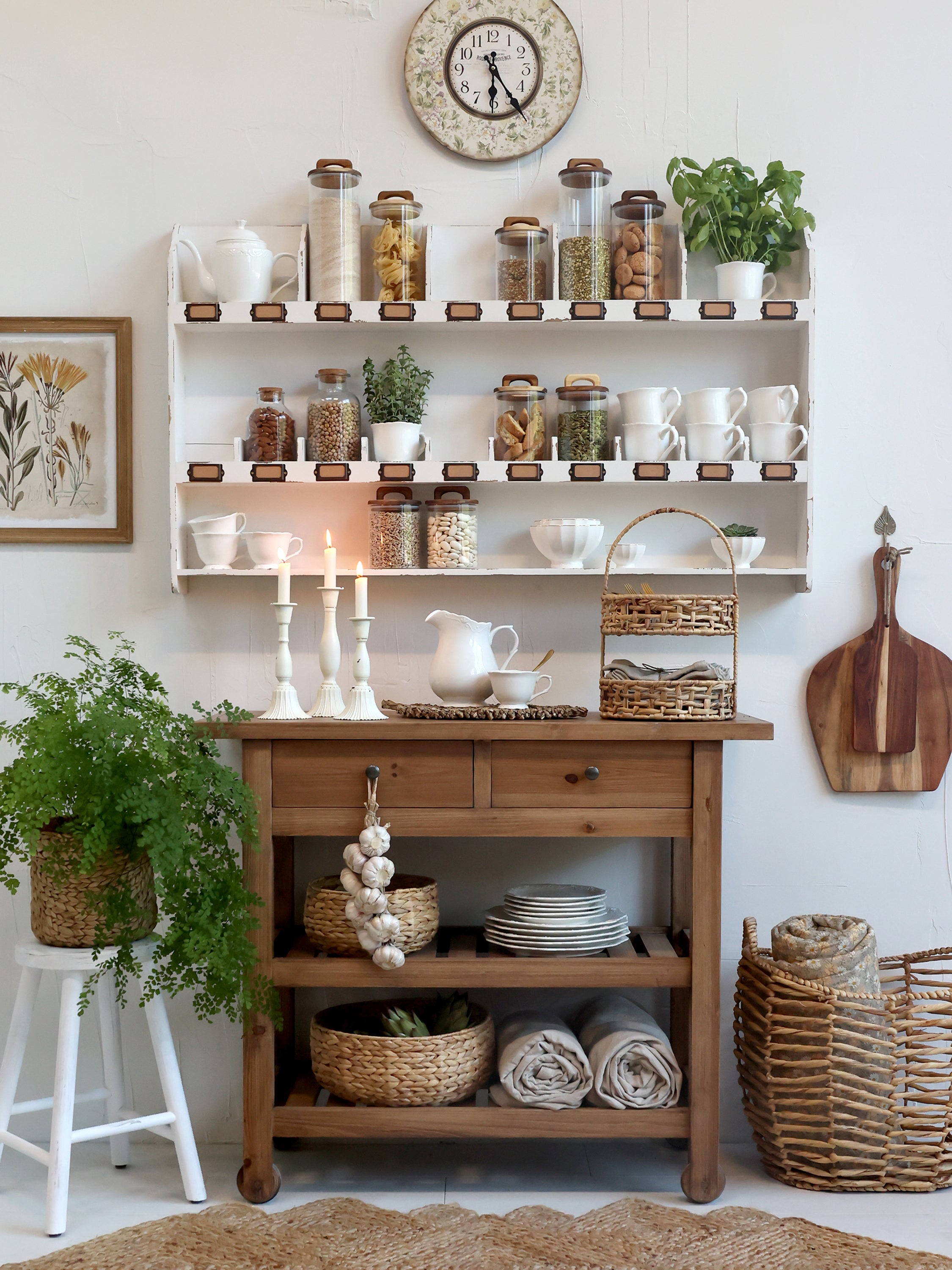 Acacia Wood Lid Storage Jar