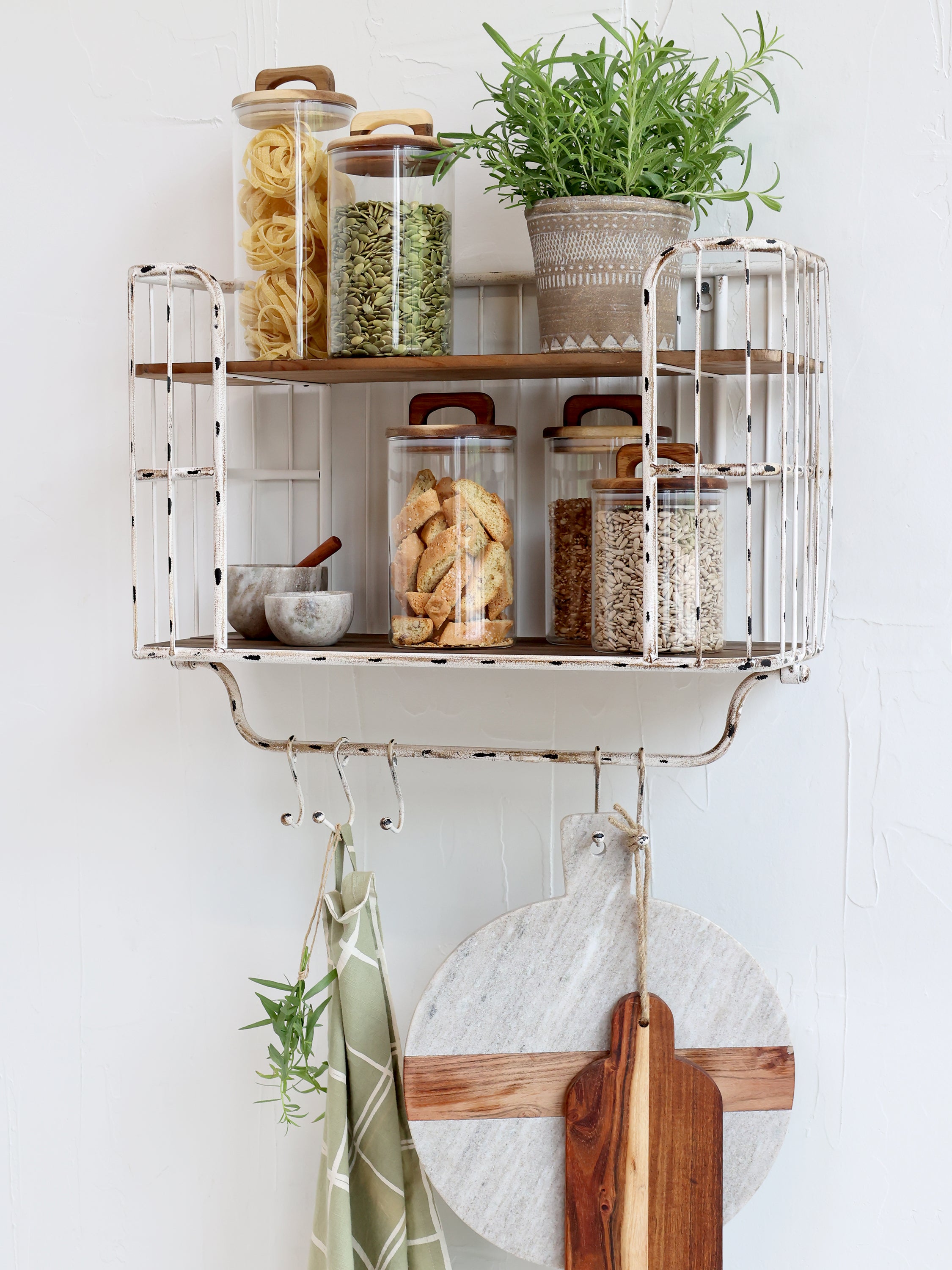 Acacia Wood Lid Storage Jar