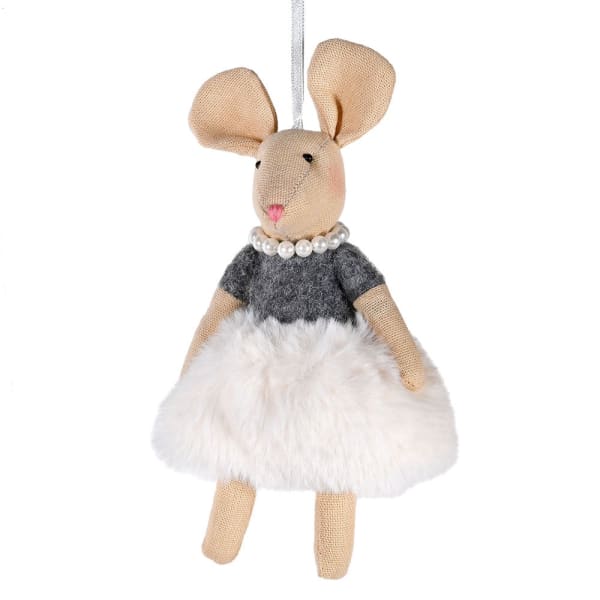 Elegant Ella Hanging Mouse Decoration
