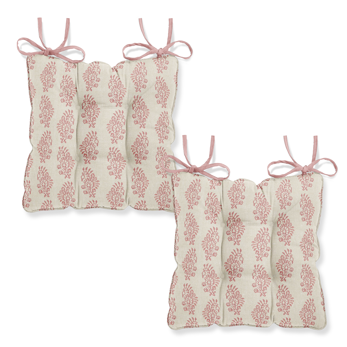 Campden Pink Chair Seat Pad