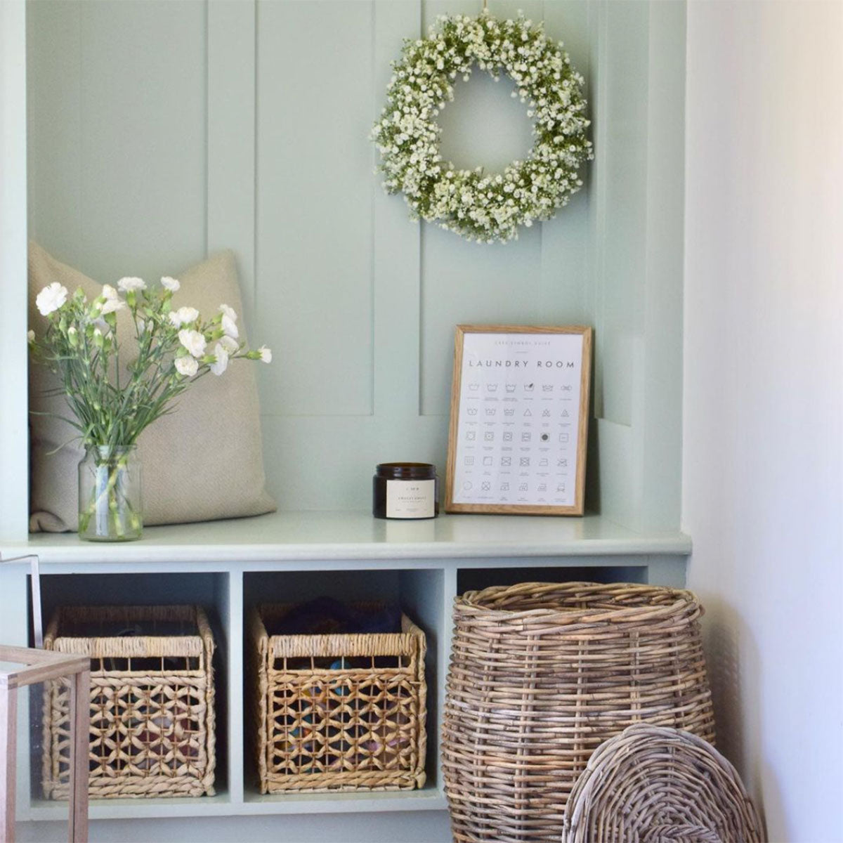 Carnegie Natural Herringbone Cushion