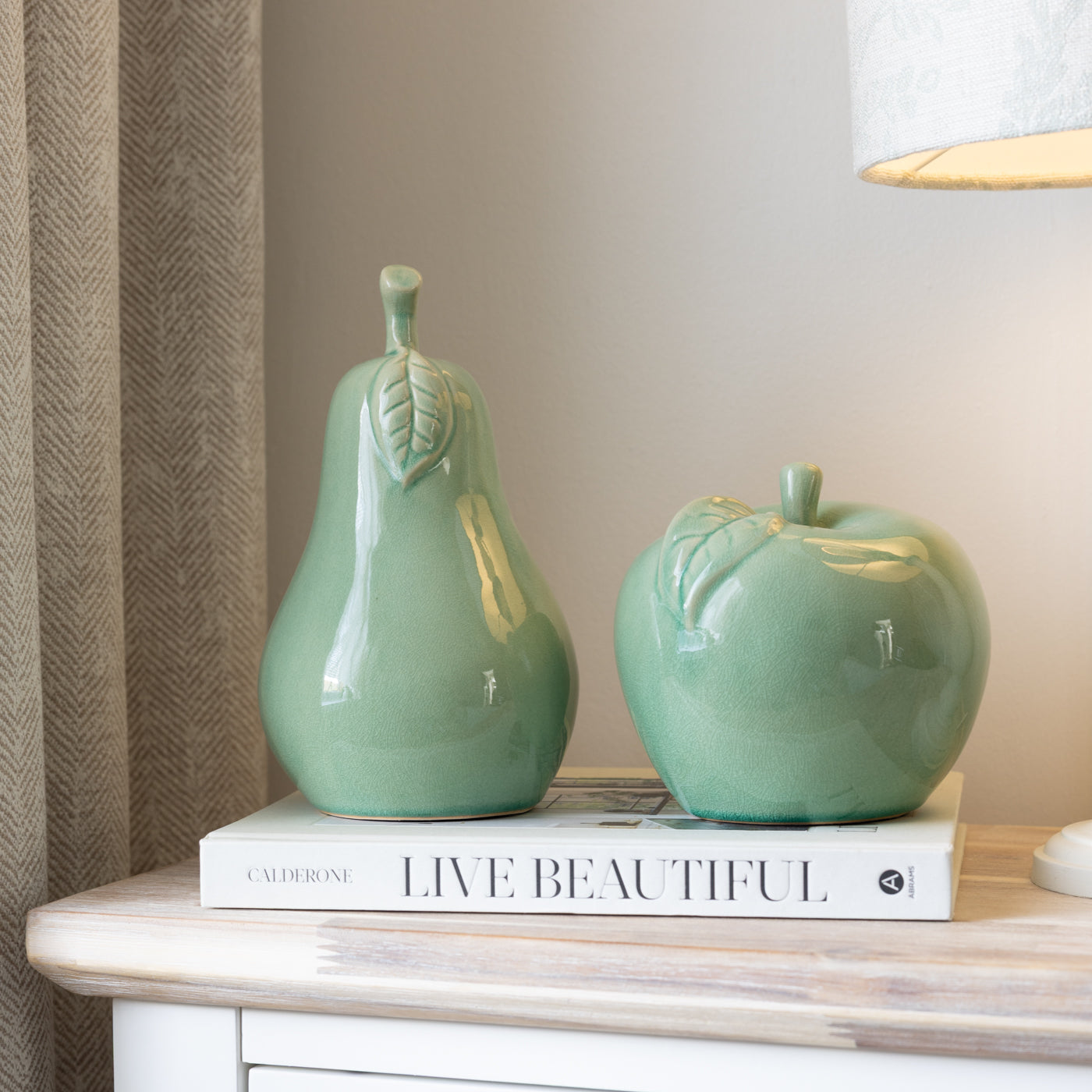 Sage Ceramic Pear