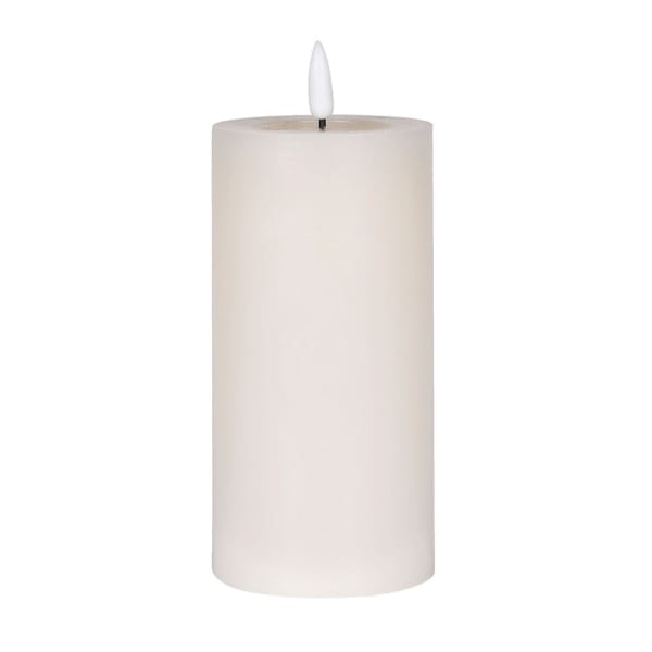 Cream Melt Look LED Candle