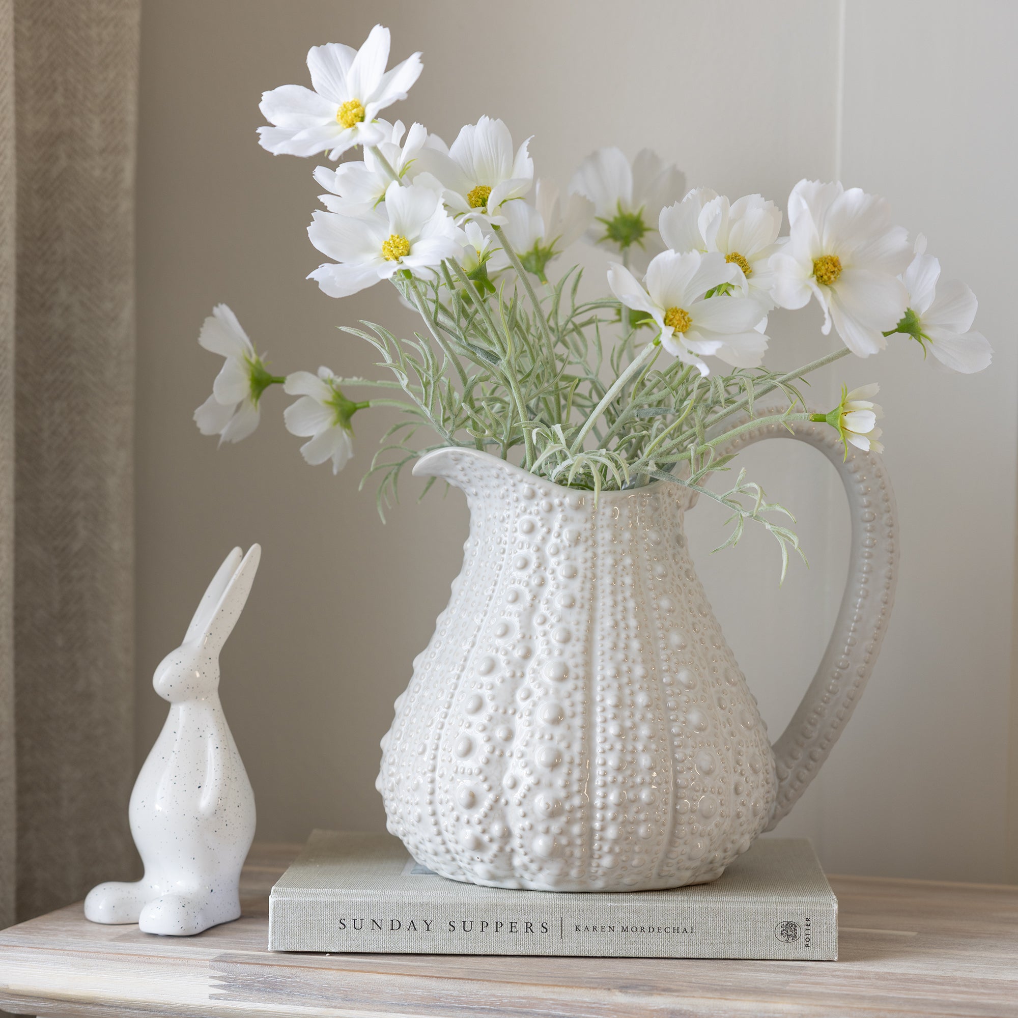 Off White Urchin Jug