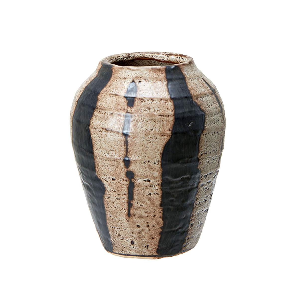 Eden Brown Melange Small Vase