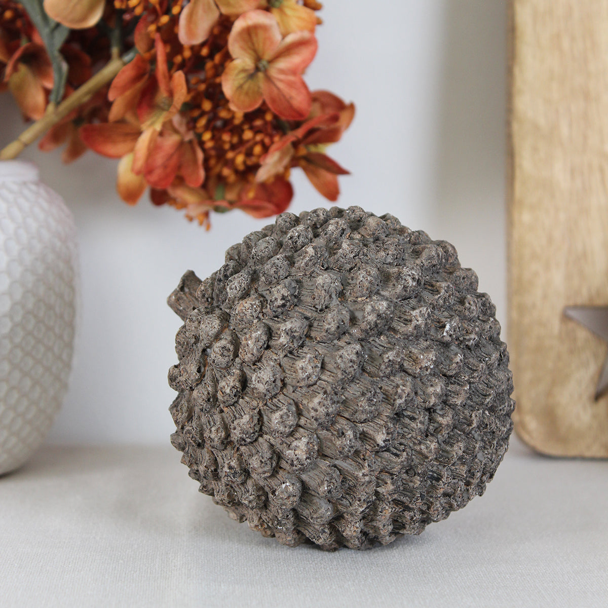 Small Stone Pinecone