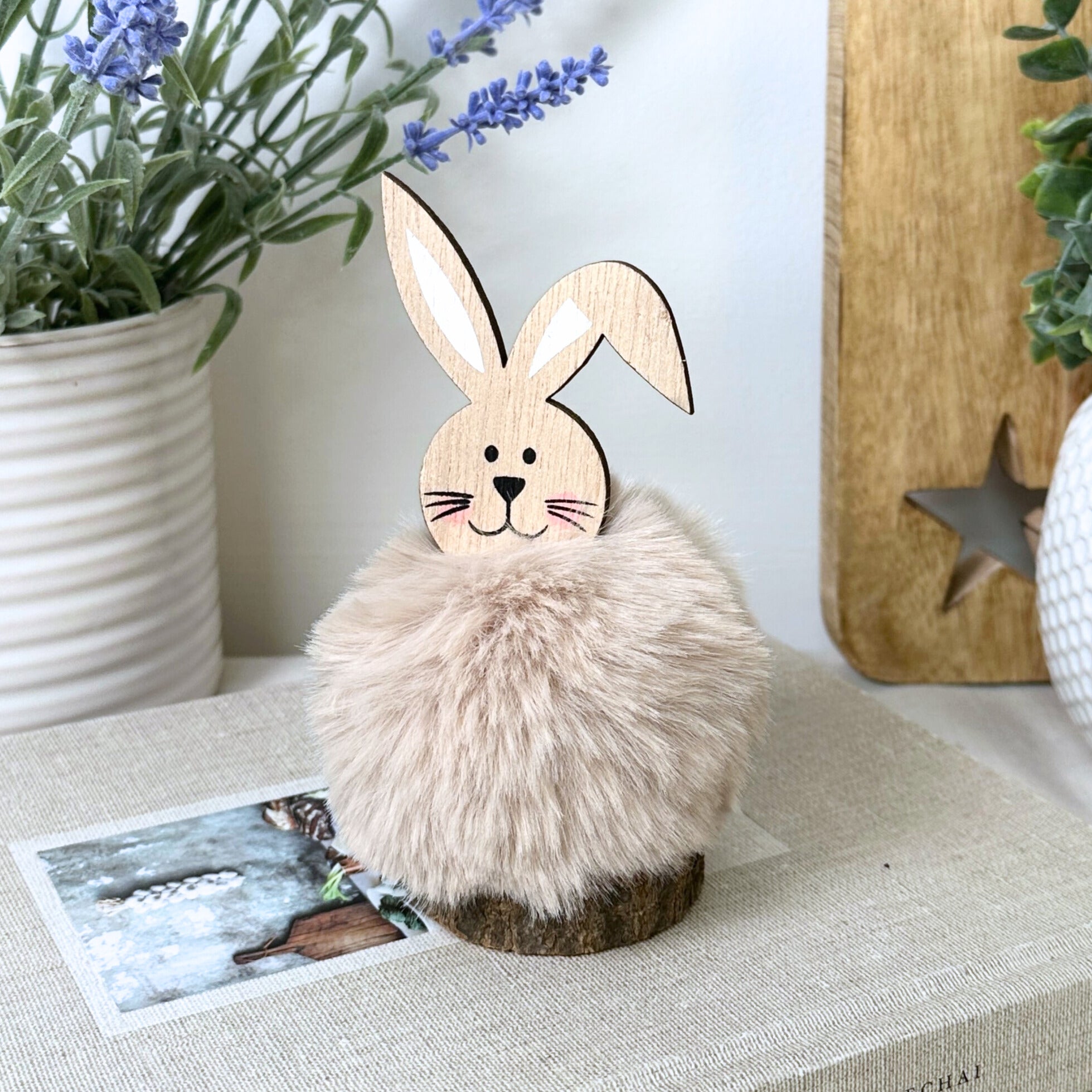Fluffy Ball Bunny