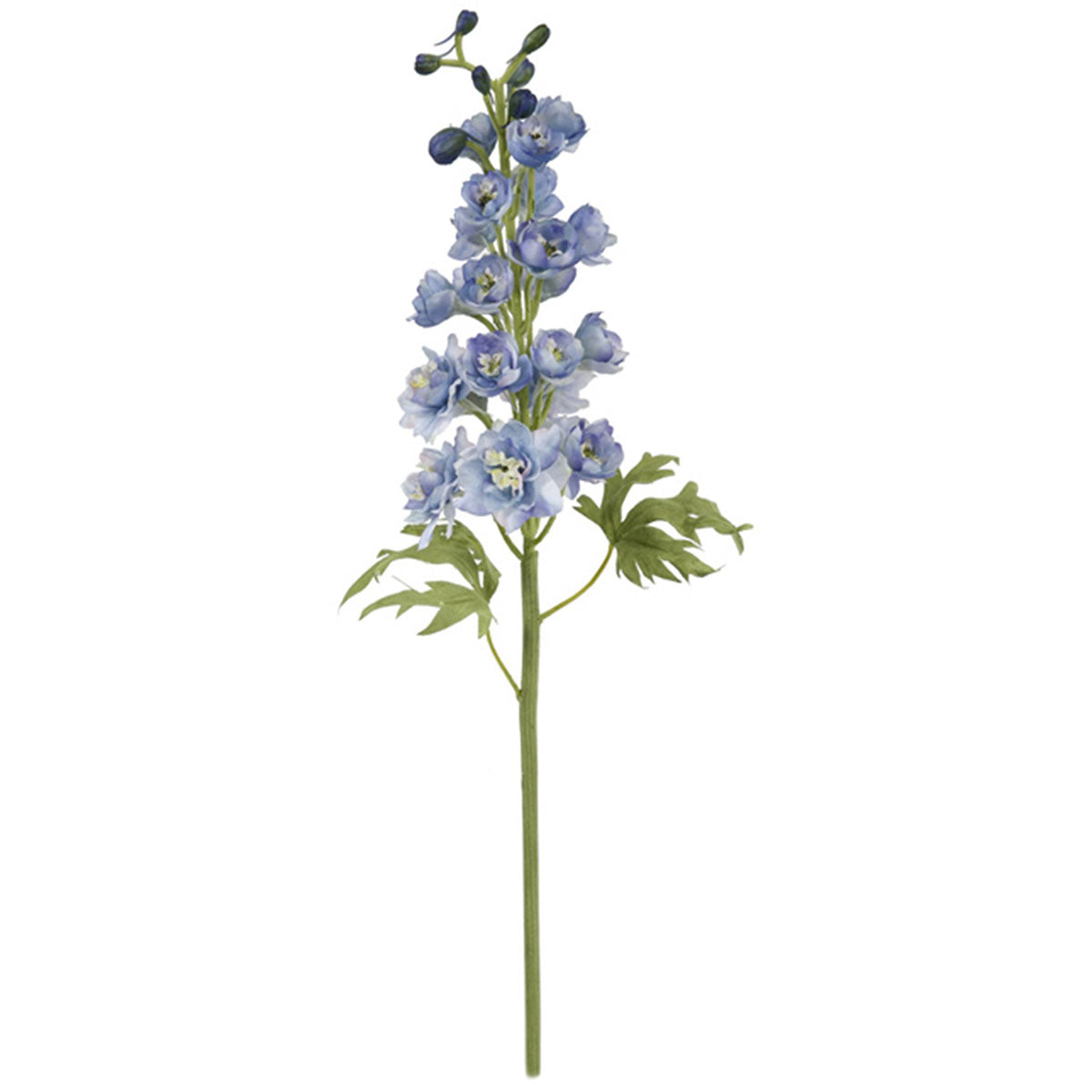 Faux Blue Delphinium Stem