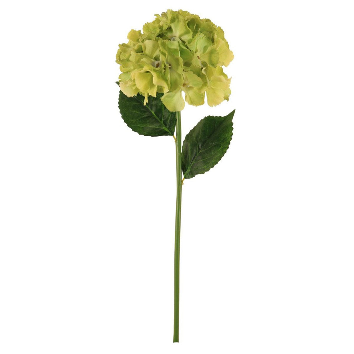 Faux Silk Short French Hydrangea Stem