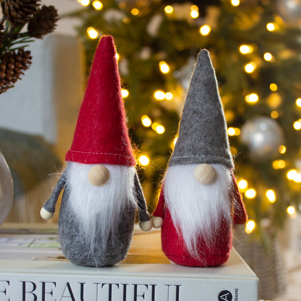 Red/Grey Nordic Santa