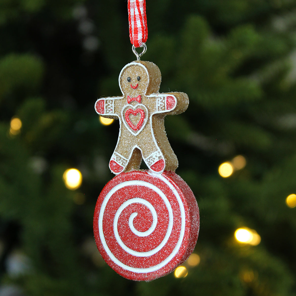 Gingerbread Man on Sweet Tree Decoration