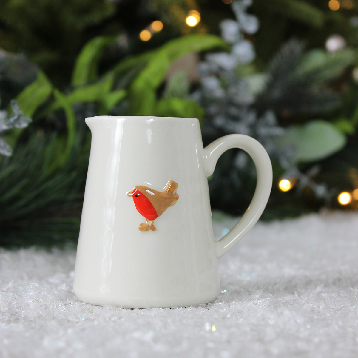 Robin Ceramic Mini Jug