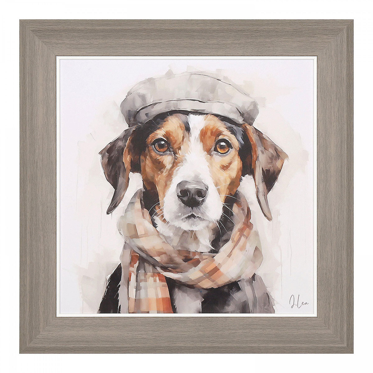 Jack Watercolour Framed Illustration