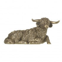 Gold Highland Cow