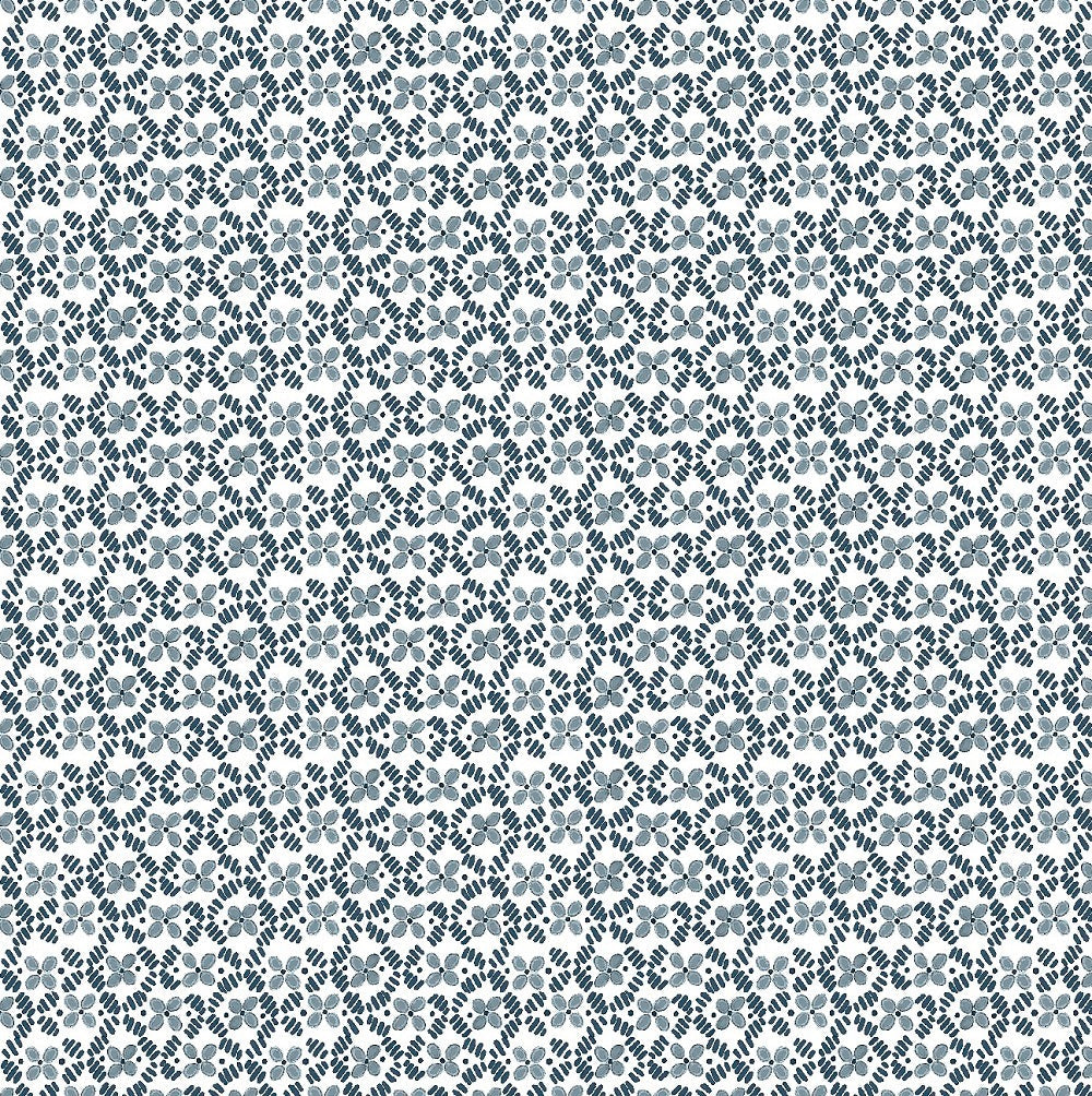 Littlecote Indigo Curtains