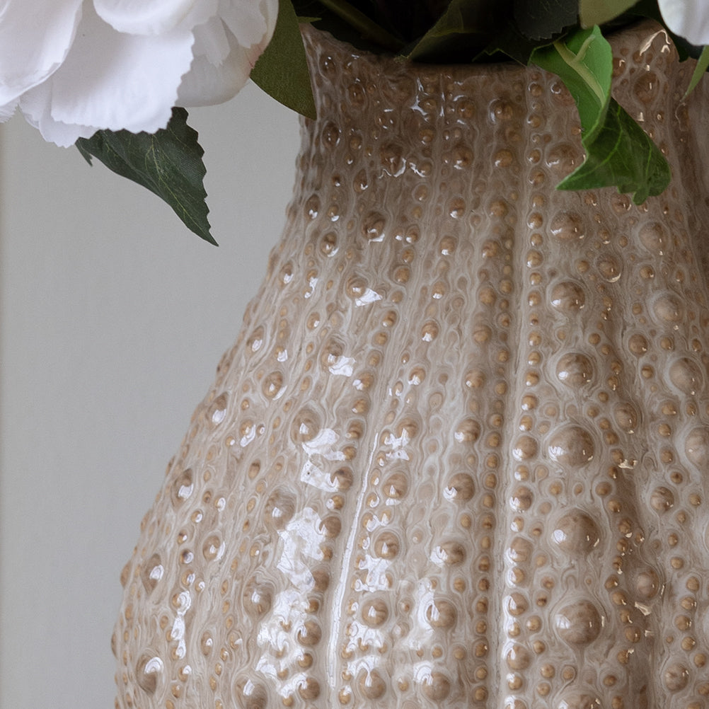 Malt Brown Urchin Jug