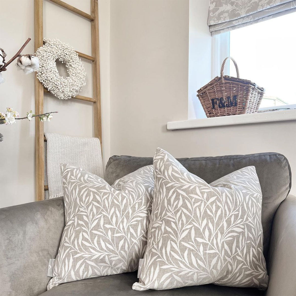 Mandu Taupe Cushion