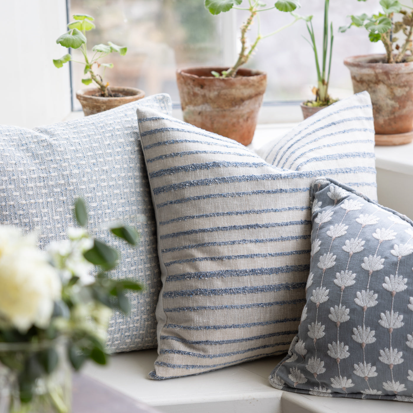 Gainsborough Storm Cushion