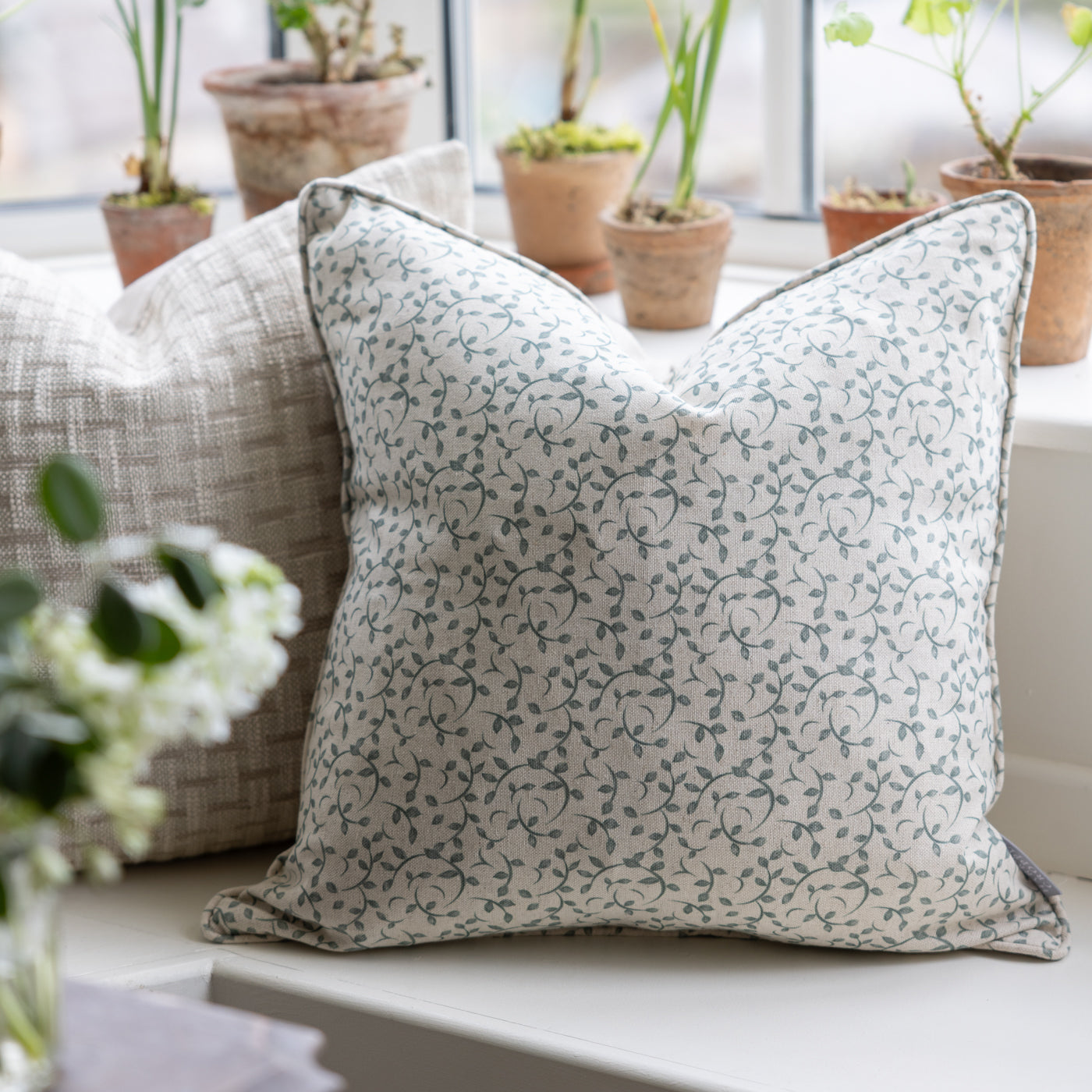 Syon Sky Square Cushion