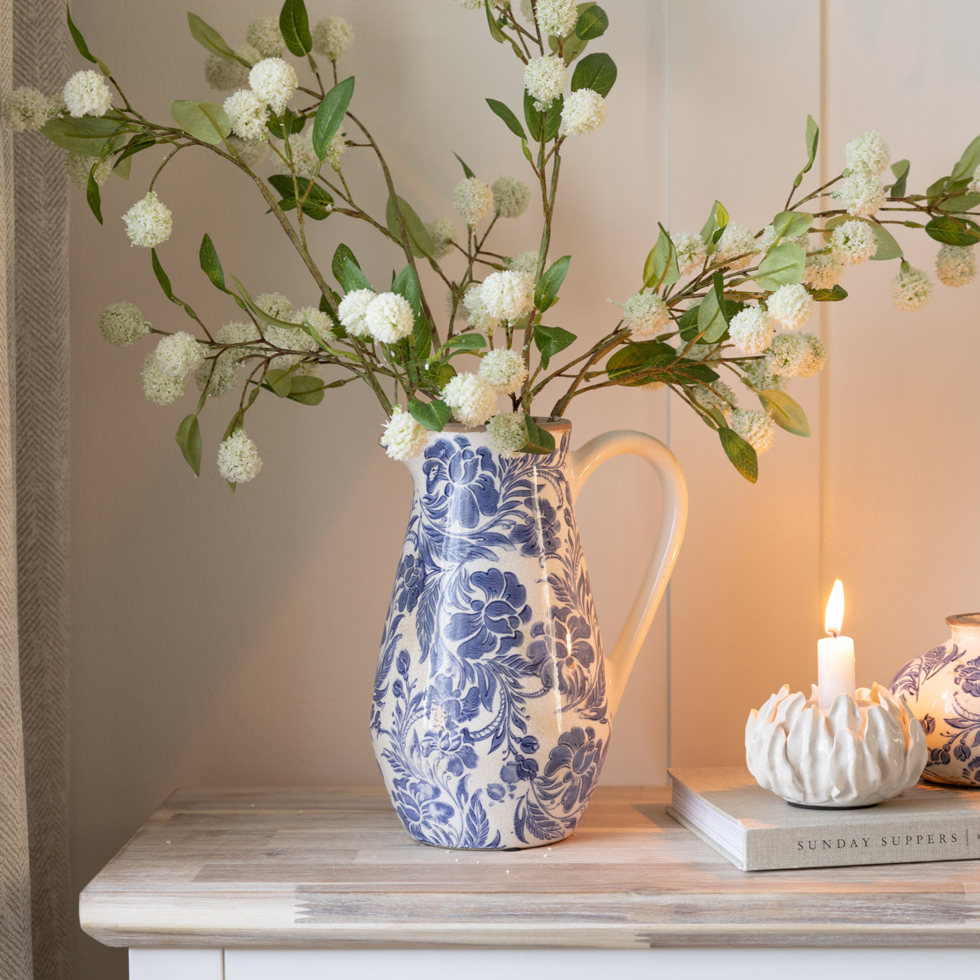 Mirabelle Tall Handled Vase