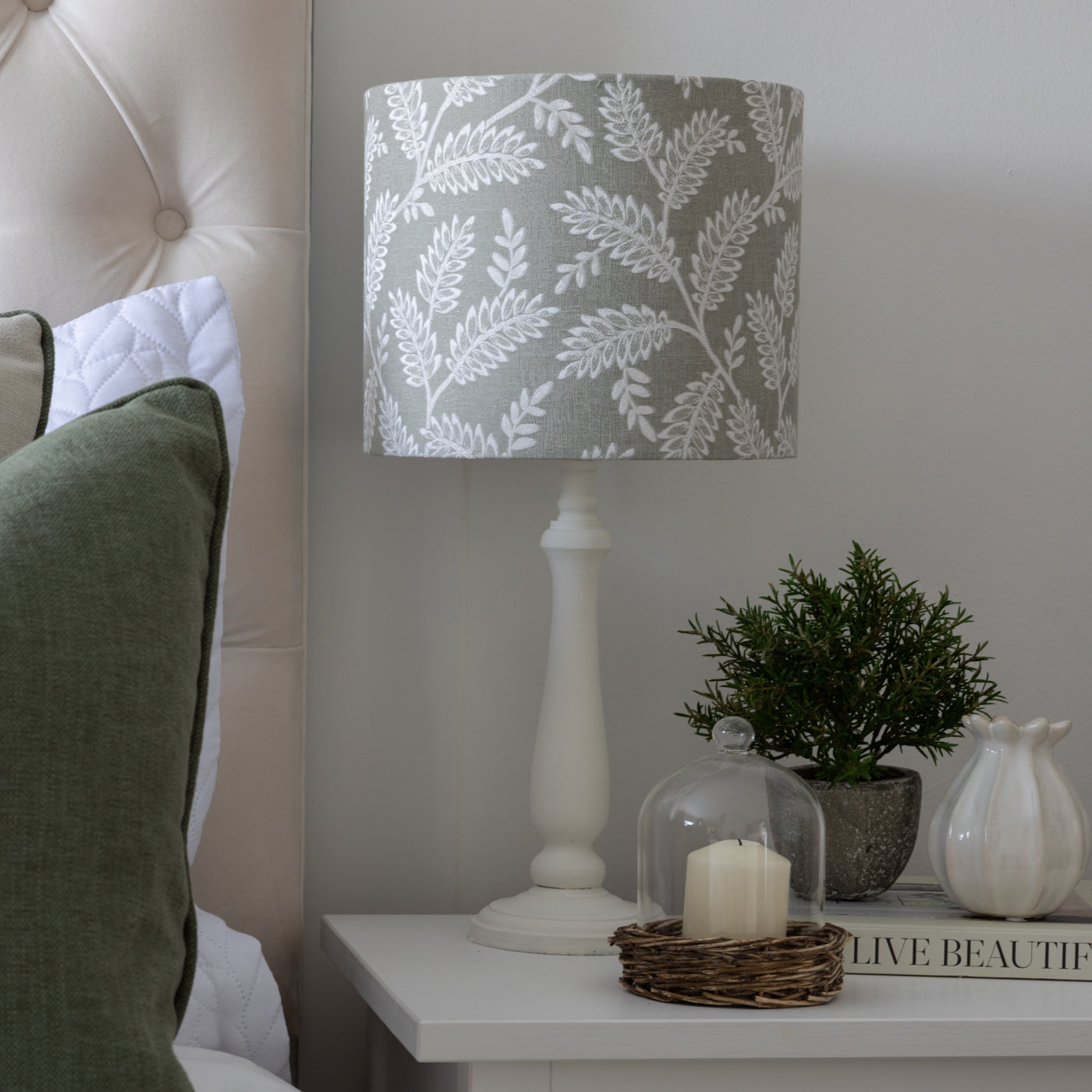 Winterbourne Willow Drum Lampshade