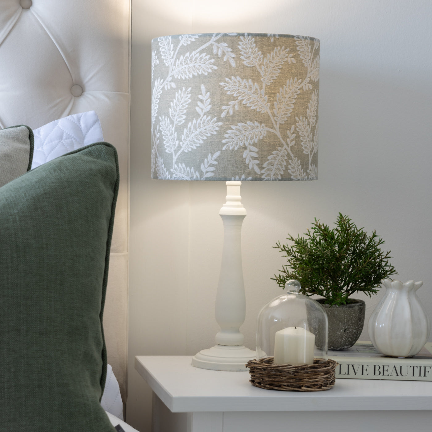 Winterbourne Willow Drum Lampshade