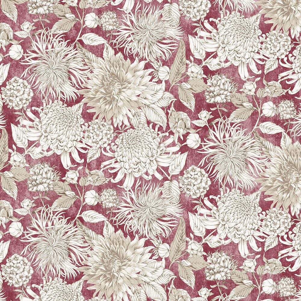 Purbeck Mulberry Curtains