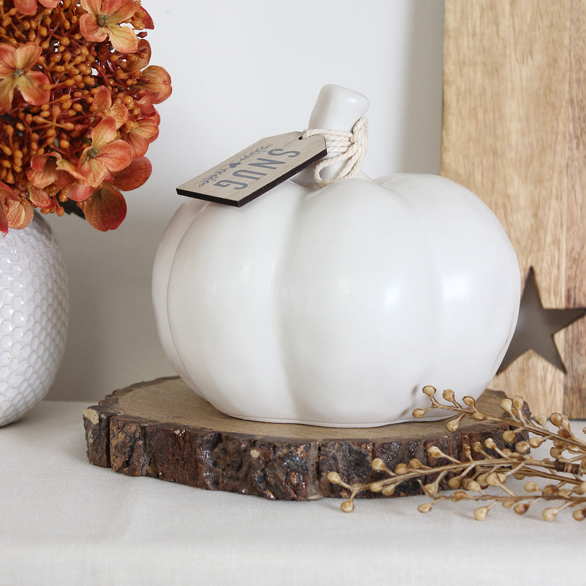 Pumpkin With Tag