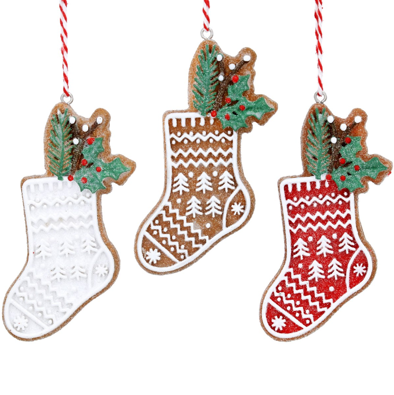Gingerbread Stocking Decorations