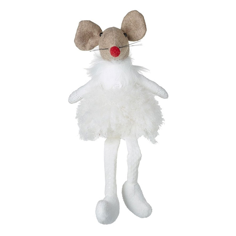 Small Fabric Mouse Shelf Sitter
