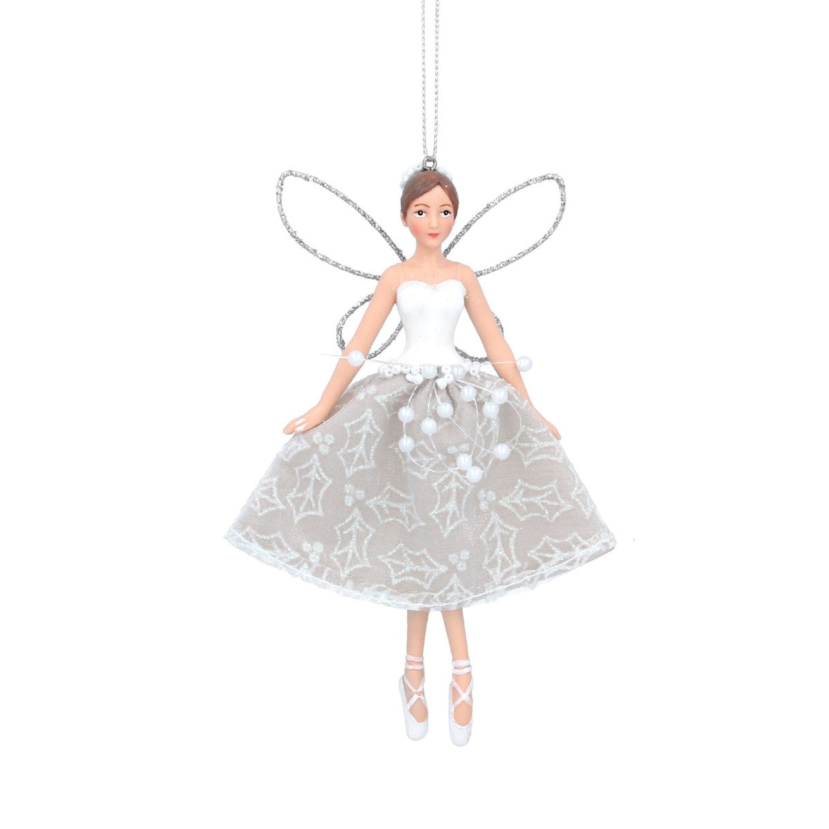 Resin Fairy with Hessian Skirt Decoration