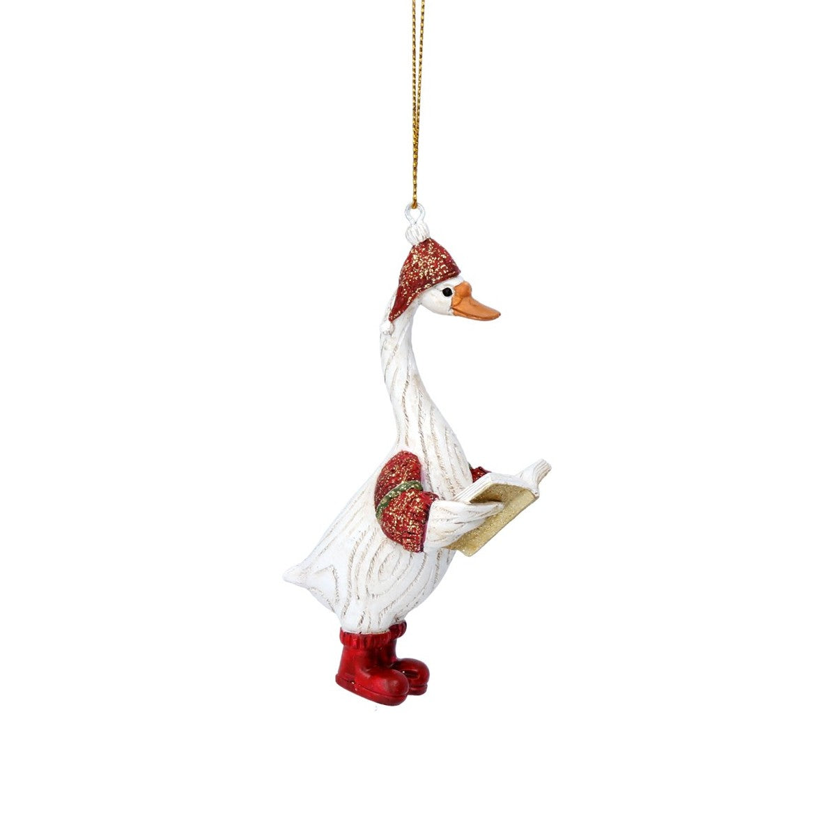 Goose with Boots Hanging Decorations