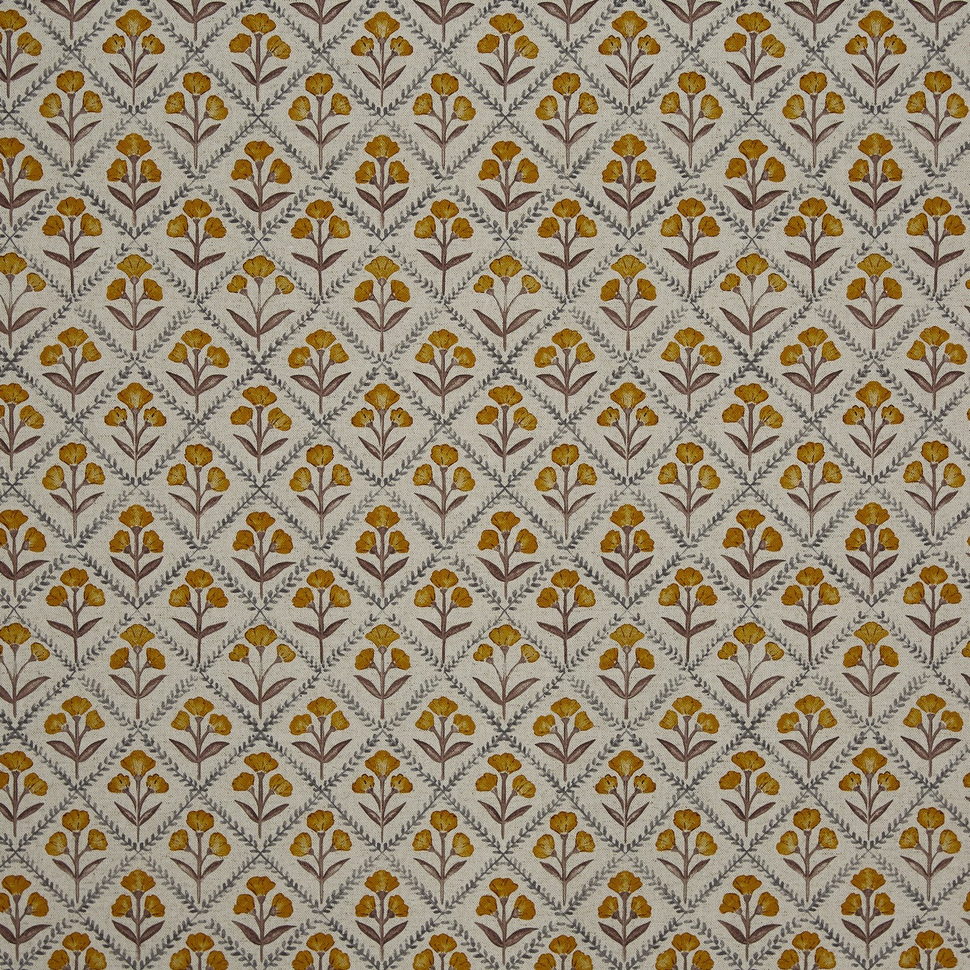 Chatsworth Honey Curtains