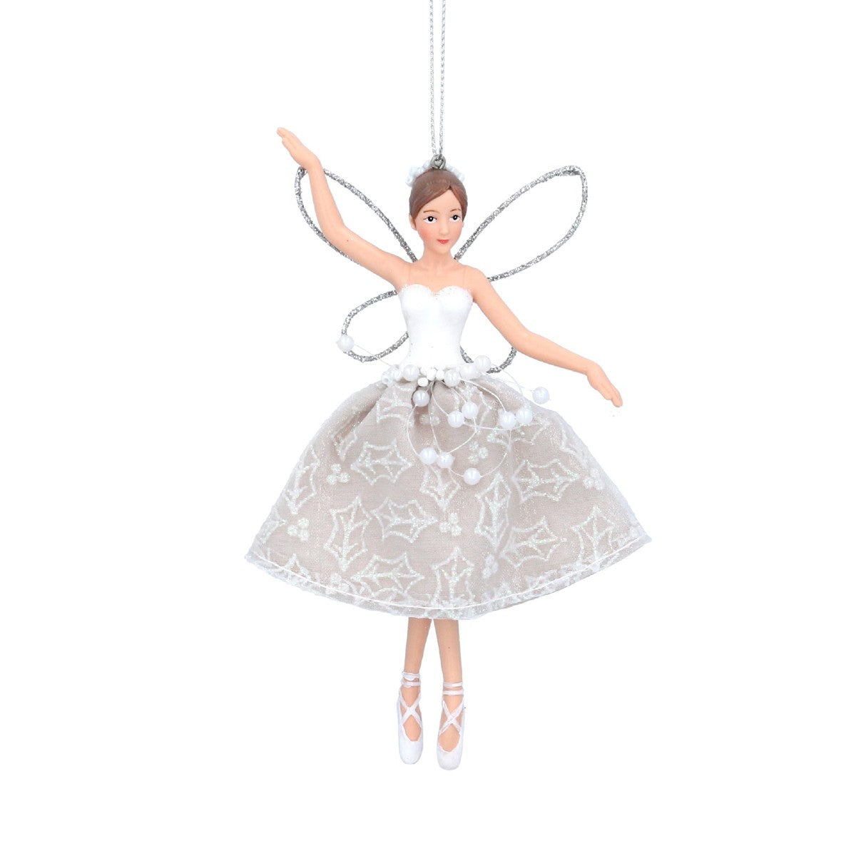 Resin Fairy with Hessian Skirt Decoration