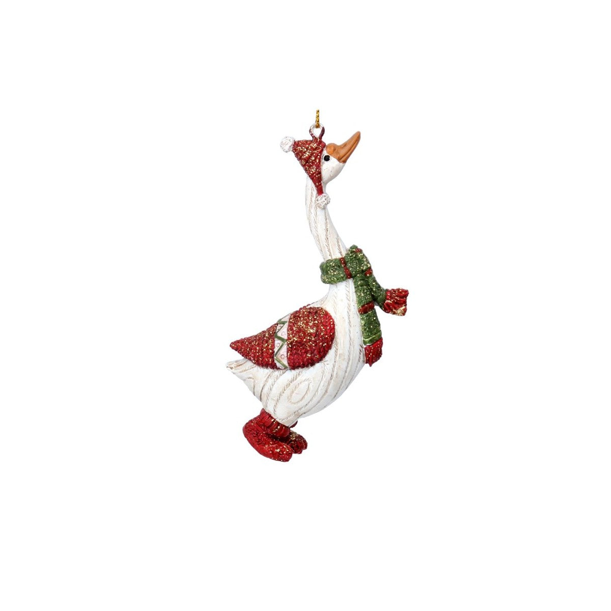 Goose with Boots Hanging Decorations