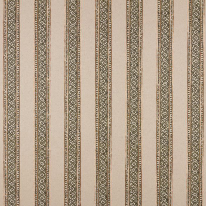 Emilie Striped Oregano Curtains