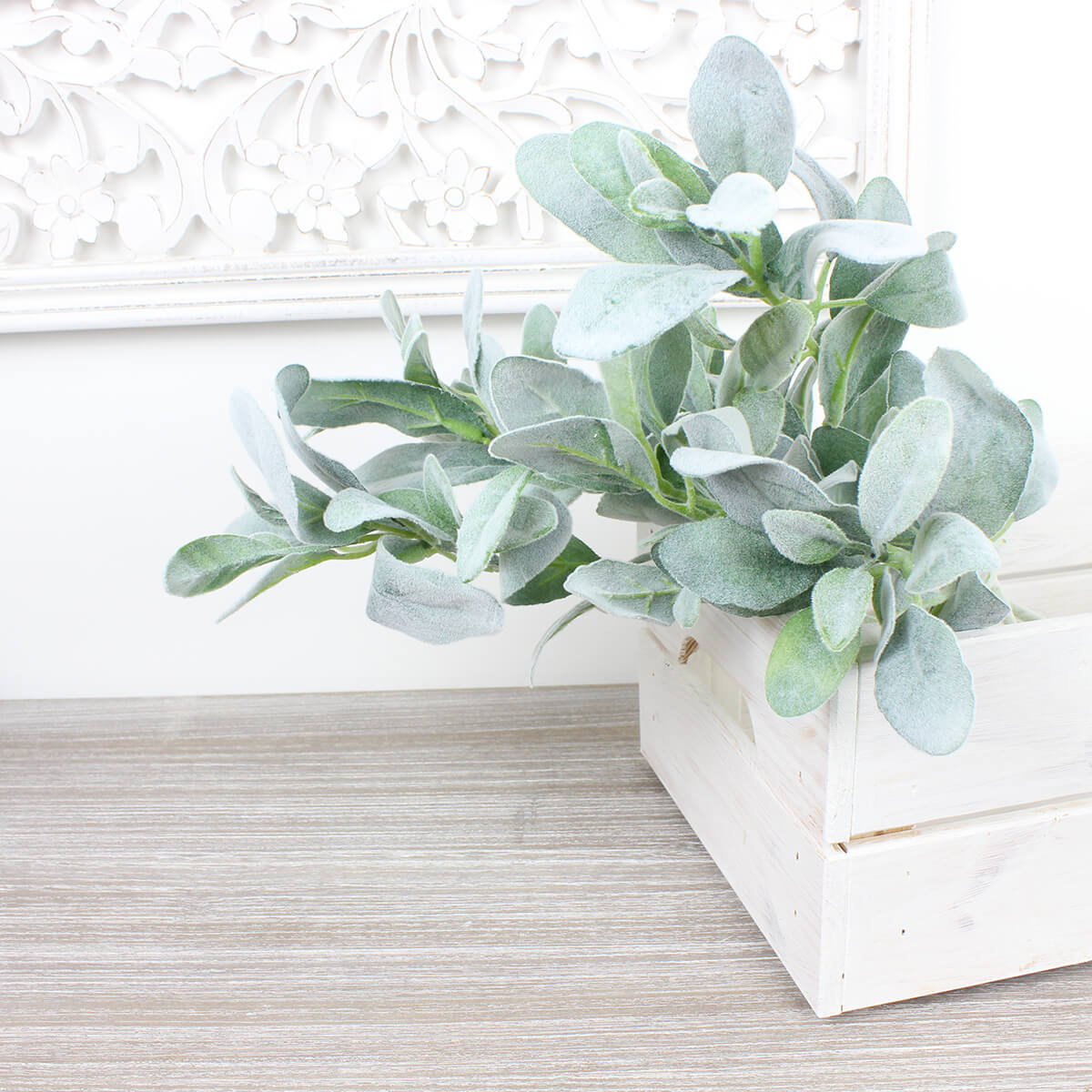 Natural Lamb's Ear Leaf Spray