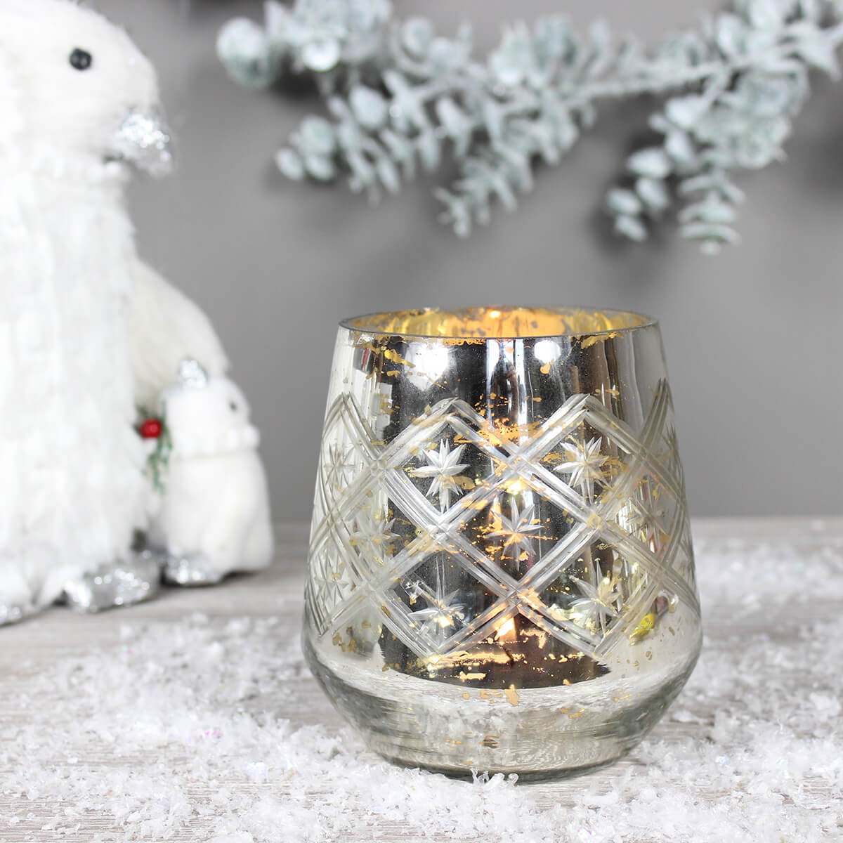 Medium Mercury Tealight Holder