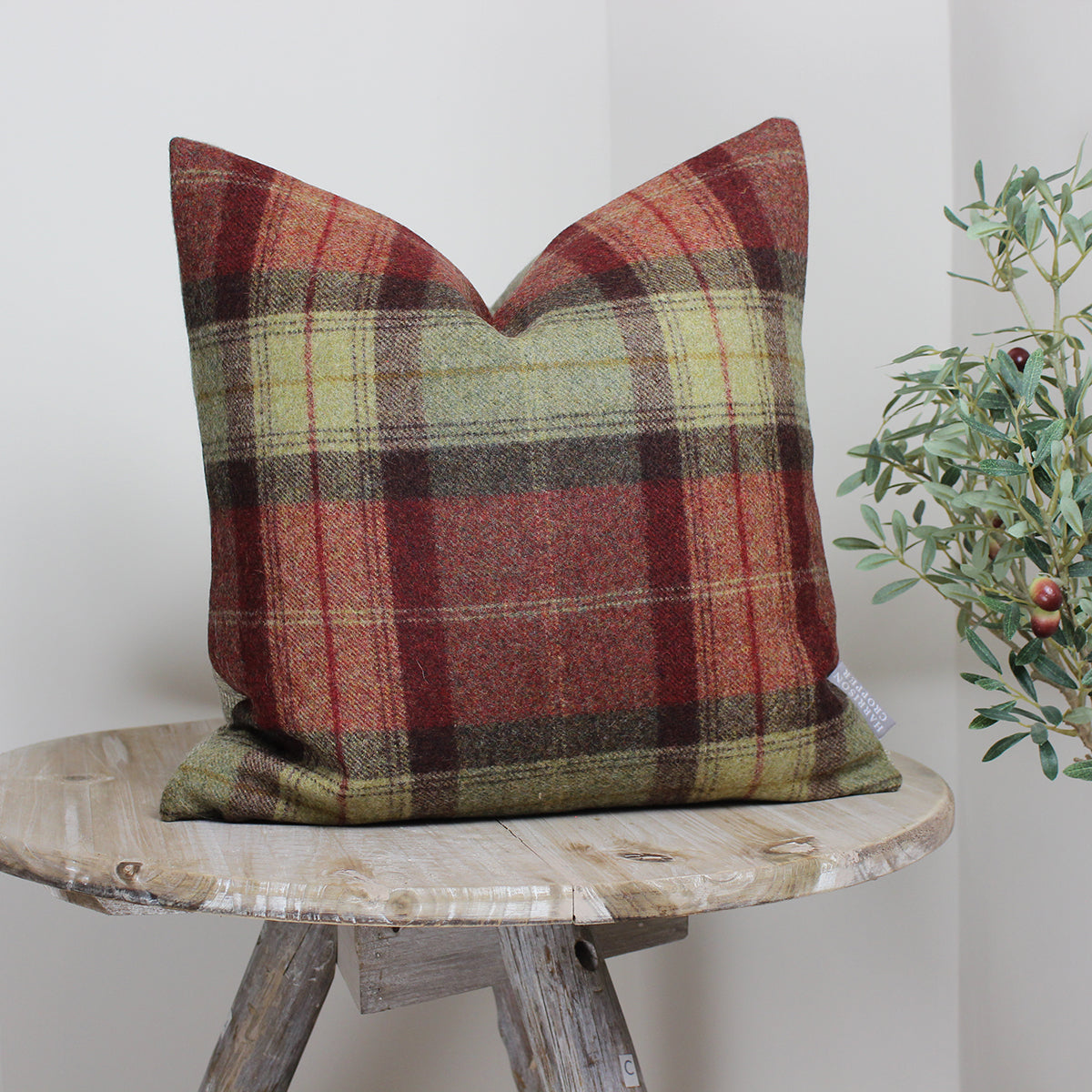 Skye Amandine Tweed Wool Cushion