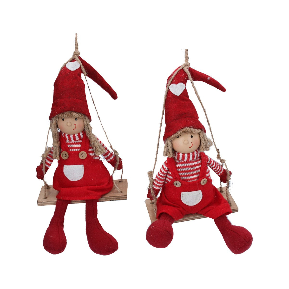 Christmas Nordic Swing Decoration