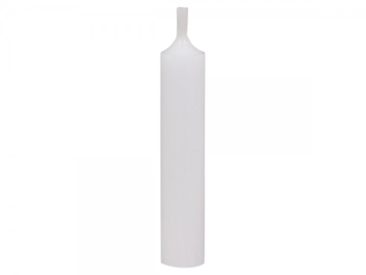 Short Dinner Candle White