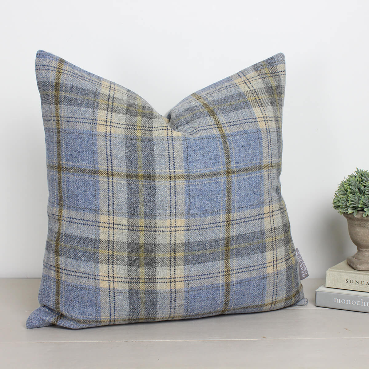 Balmoral Loche Checked Cushion