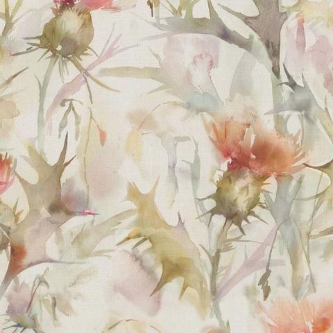 Cirsiun Cream Russet Curtains