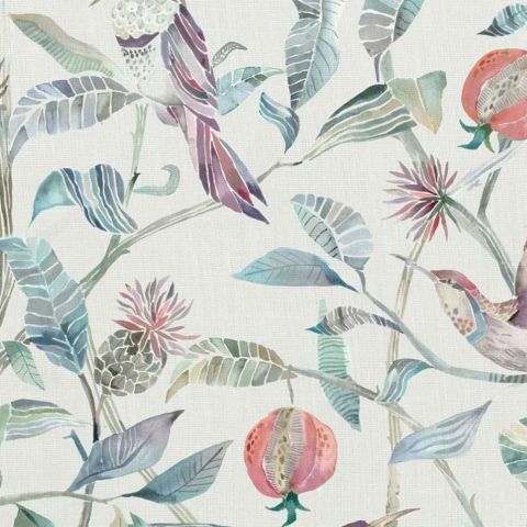 Colyford Loganberry Curtains