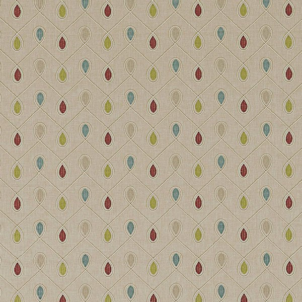 Healey Raspberry/Duck Egg Roman Blind