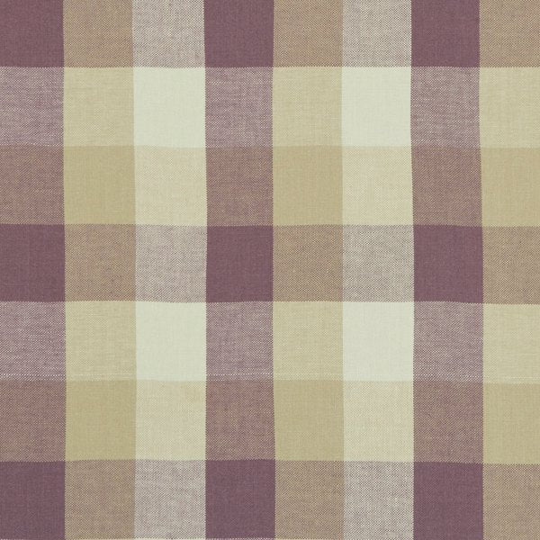 Austin Check Heather Roman Blind