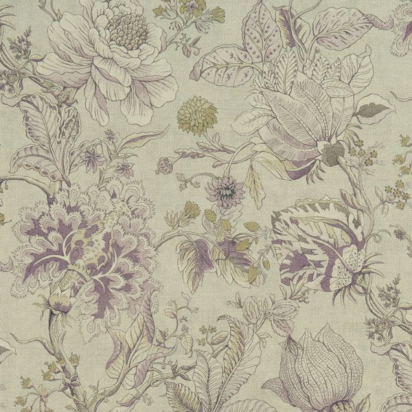 Sissinghurst Heather/Olive Curtains