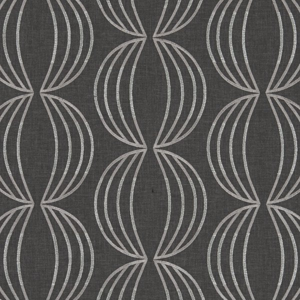 Carraway Charcoal Roman Blind