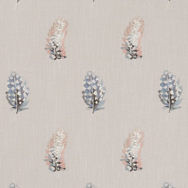 Plumis Blush/Linen Roman Blind