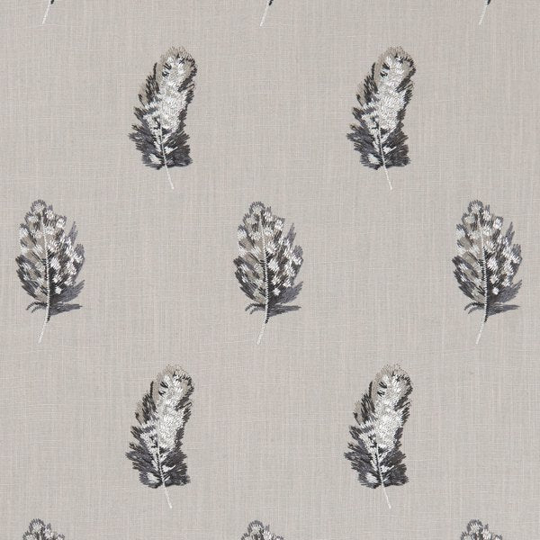 Plumis Charcoal/Linen Roman Blind
